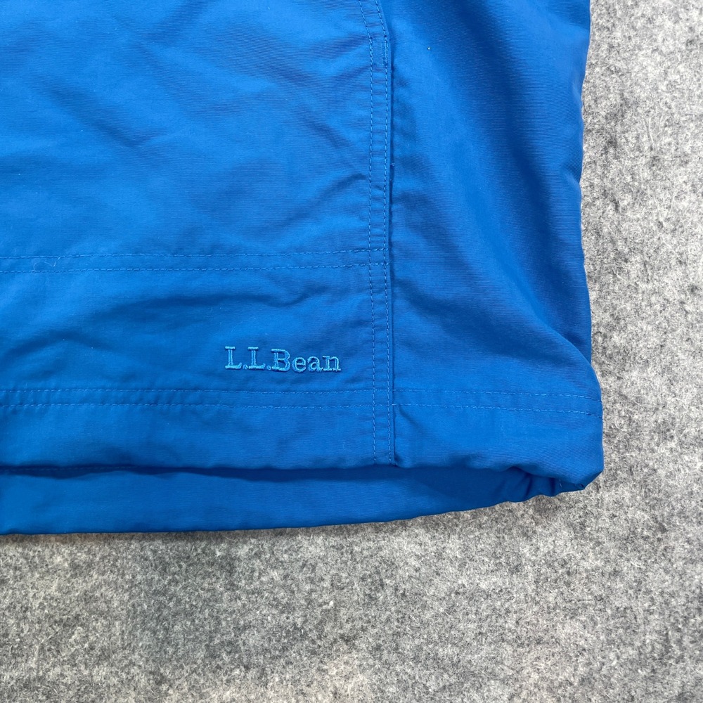 LL Bean Mens Jacket L Blue Long Sleeve - Picture 5 of 15